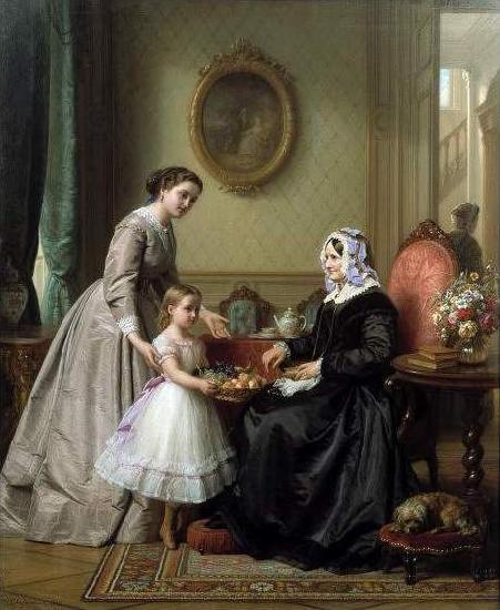 Josephus Laurentius Dyckmans La Fete de la Grandmere